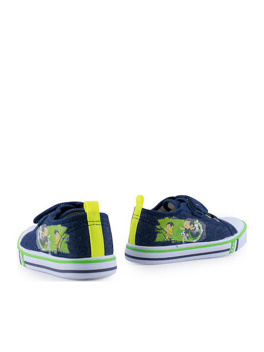 Παιδικά Sneakers με Σκρατς Μπλε
