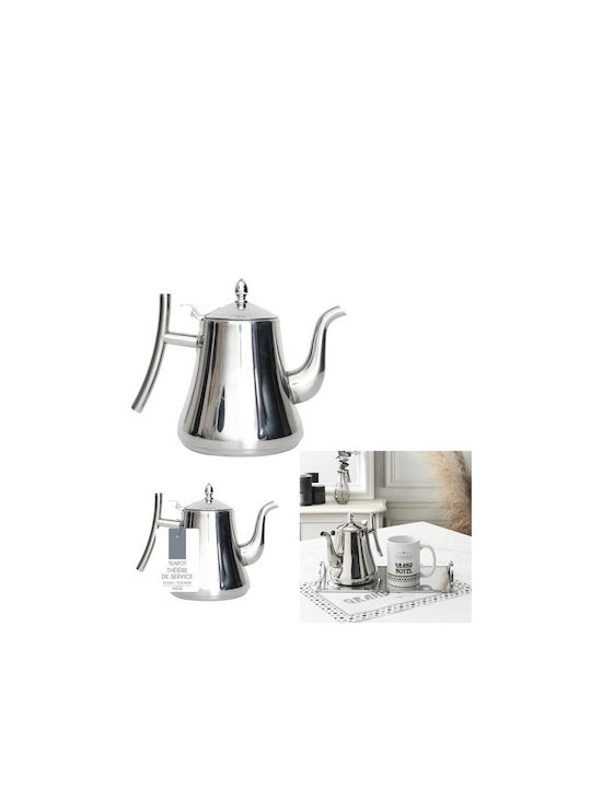 Ceainică Inox Argintie 1250ml