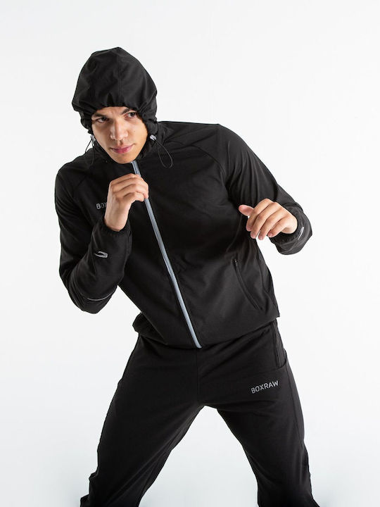 Men's Windbreaker Boxraw Robinson - Black