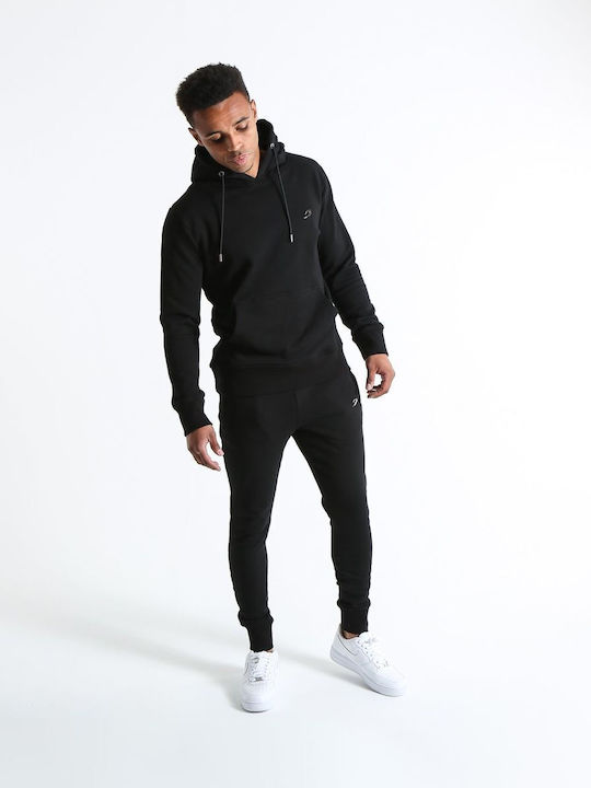 Men's Hooded Sweatshirt Boxraw Marciano - Black