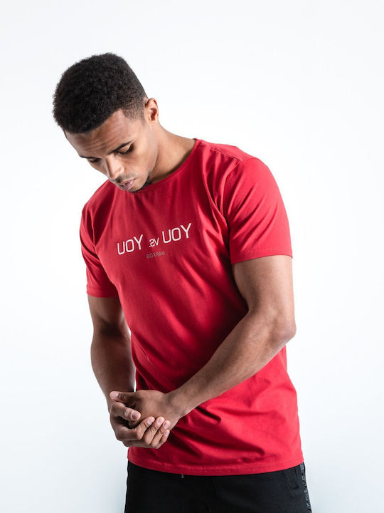 Men's t-shirt Boxraw You Vs. You - Red