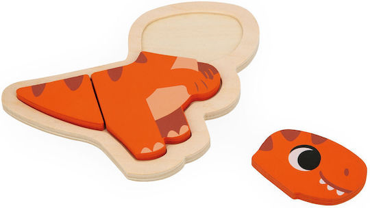 Wooden Kids Puzzle for 1.5+ Years 4pcs Janod
