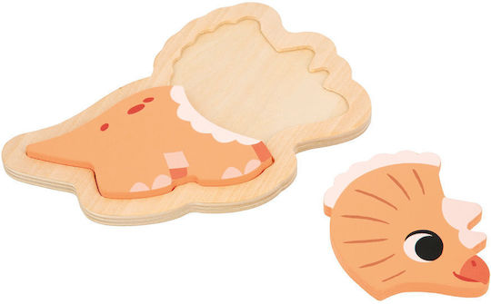 Wooden Kids Puzzle for 1.5+ Years 4pcs Janod