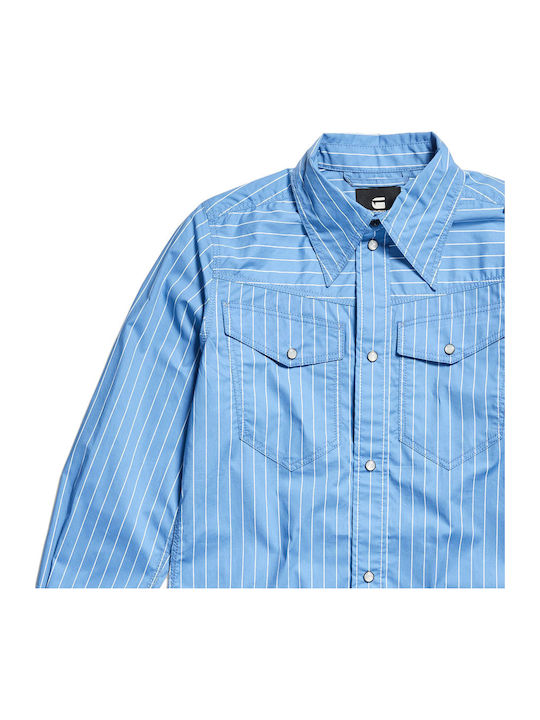 G-Star Raw 70's Γυναικείο Πουκάμισο Λευκό