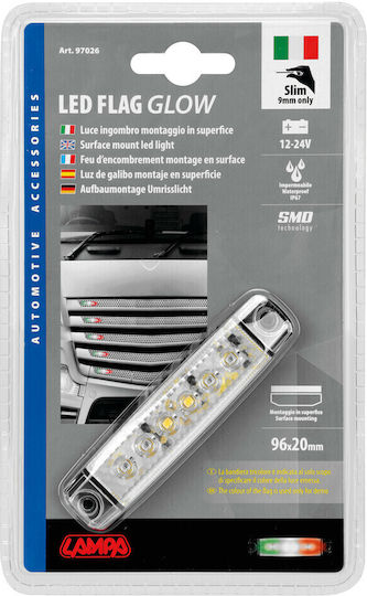 Lampa Φως Όγκου Φορτηγού 12-24V - Πολύχρωμο L9702.6