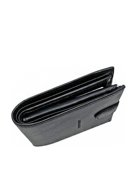 Leather Men's Wallet Classic Black
