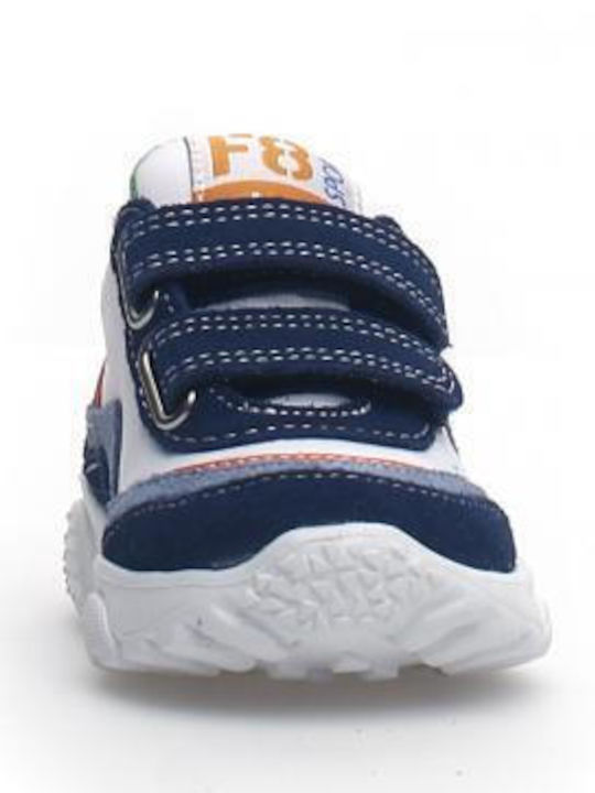 Kids Sneakers with Straps Blue