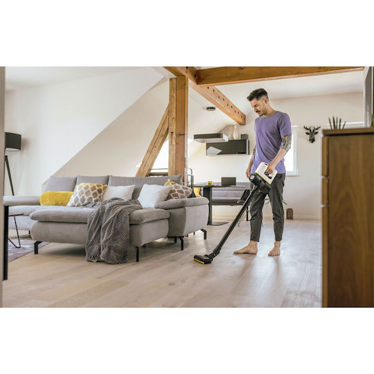 Karcher VC 4 Επαναφορτιζόμενη Σκούπα Stick 21.6V Μαύρη