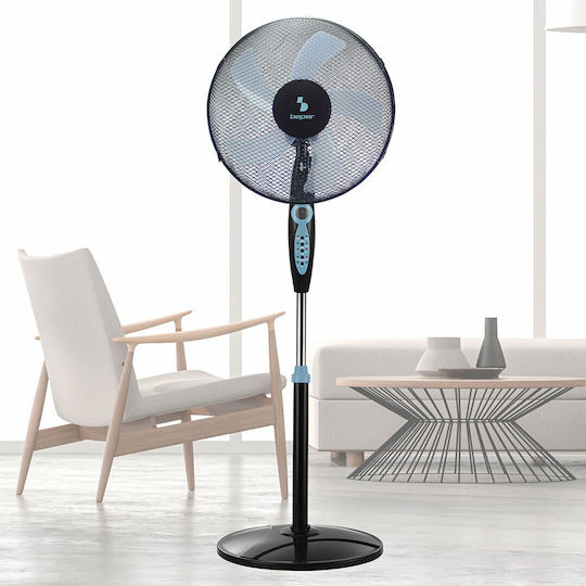 Beper Beper Pedestal Fan 40W Fan Diameter 45cm Blue