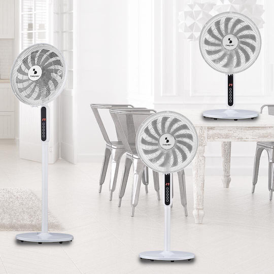 Beper Ventilator Sockel 55W Lüfterdurchmesser 40cm Weiß