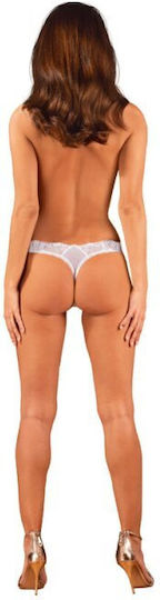 Obsessive Heavenlly Γυναικείο Sexy String Thong Λευκό