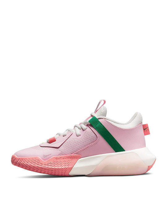 Air Zoom Crossover Kinder Sportschuhe Laufen mit Schnürsenkeln Rosa