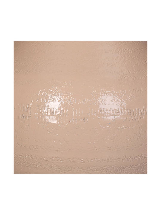 ArteLibre Vază Decorativă Aluminiu Portocaliu 23x23x23cm 1buc