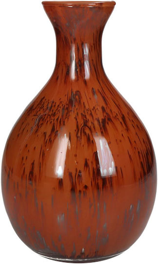 ArteLibre Διακοσμητικό Βάζο Glas Rot 16x16x25cm 1Stück