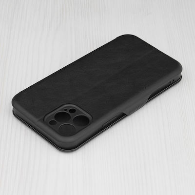 Techsuit Portofel Magnetic Negru (iPhone 12 Pro Max)