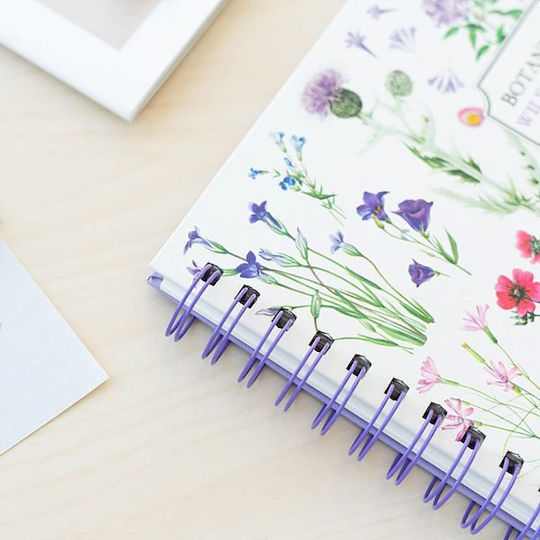 Grupo Erik Album Botanical Wild Flowers by Kokonote 40 Pages Multicolour 25x25cm