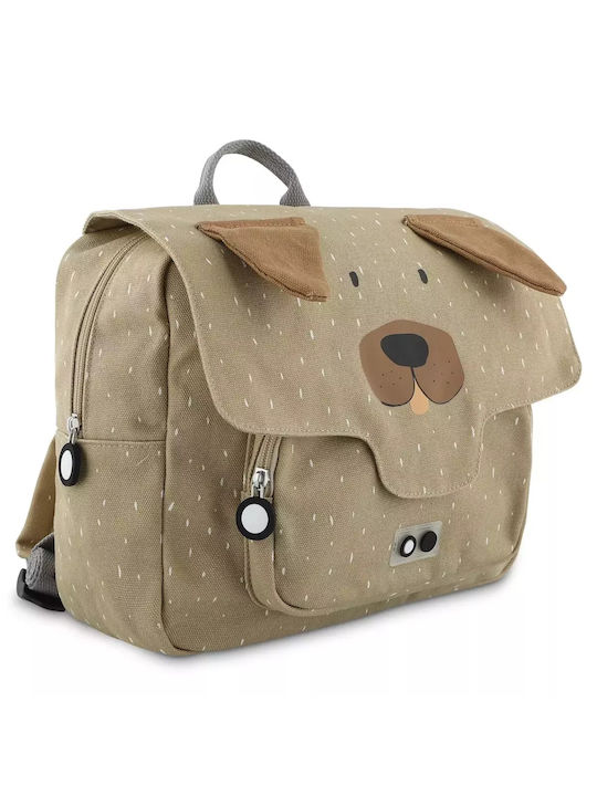 Trixie Mr Dog Schulranzen Rucksack Kindergarten in Braun Farbe