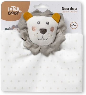 Interbaby Baby Blanket Doudou Lion made of Fabric for 0++ Months