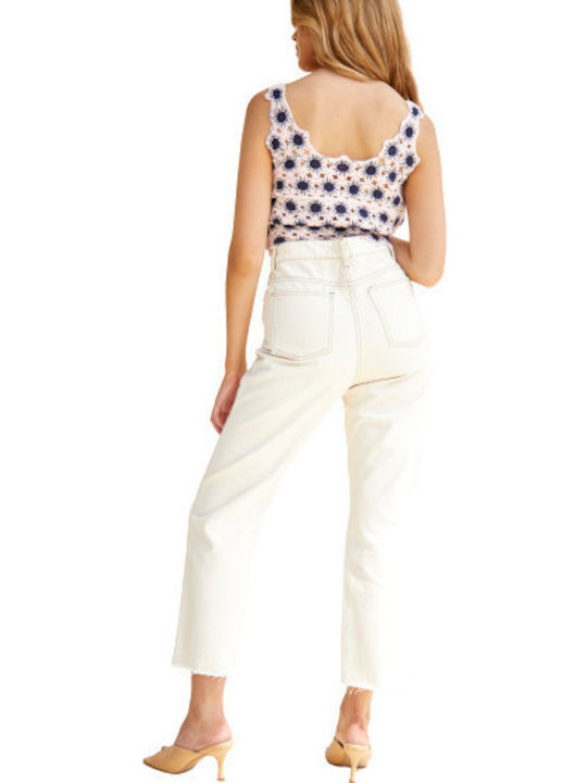 Women's Summer Blouse Cotton Sleeveless Multicolour