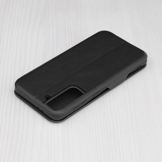 Techsuit Wallet Leather Black (Galaxy S21)