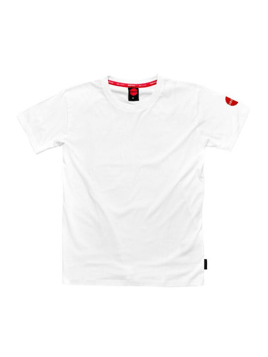 Ozoshi Utsuro Men's Short Sleeve T-shirt White