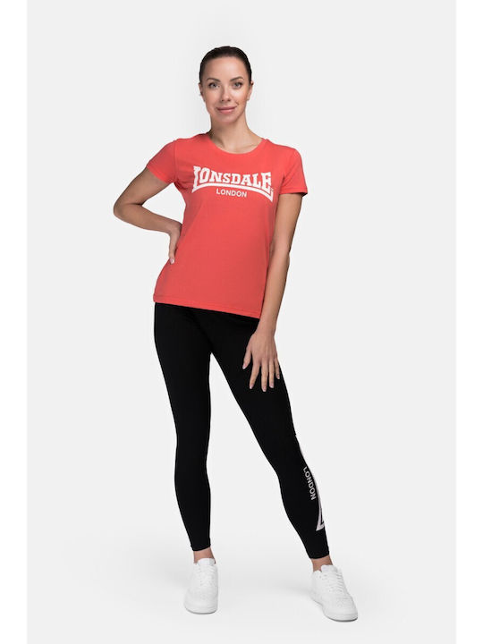 Lonsdale Femeie Tricou Portocaliu