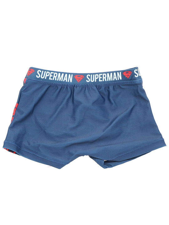 DC Comics Superman Boys' Swimsuit for Boys (ET1854A) dark blue