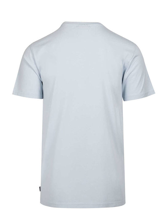 H2O Sportswear Key West Happy Men's Athletic T-shirt Short Sleeve Light Blue