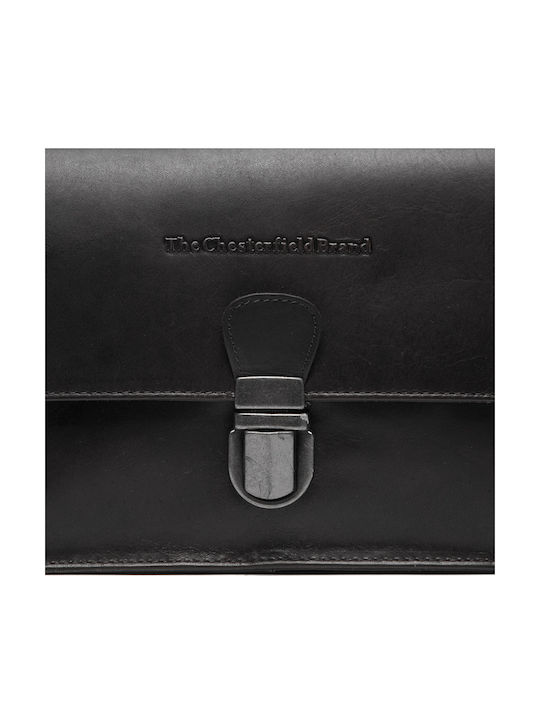 Leather Men's Bag Shoulder / Crossbody Black