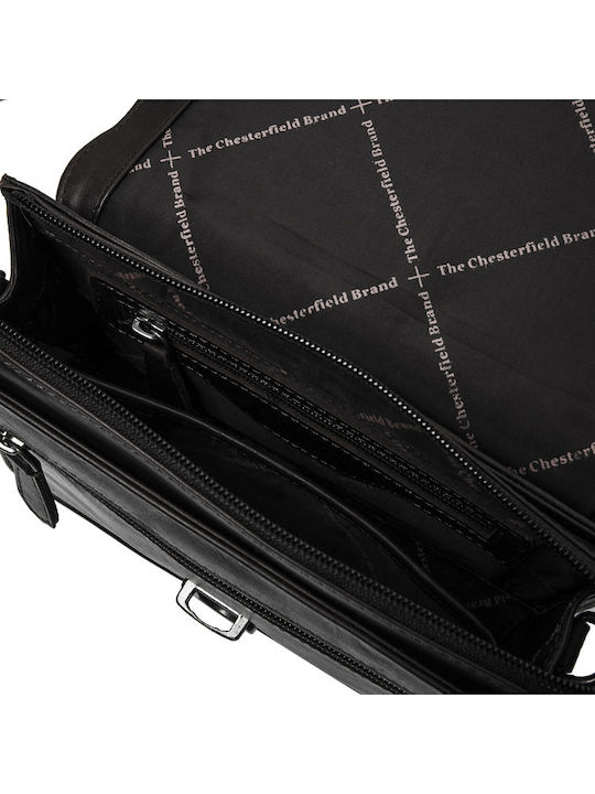 Leather Men's Bag Shoulder / Crossbody Black
