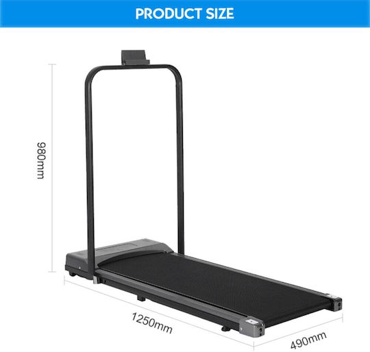 VSL Sports Easystep 1.25hp Ηλεκτρικός Αναδιπλούμενος Διάδρομος Γυμναστικής για Χρήστη έως 120kg