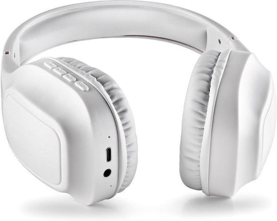 NGS Artica Wrath Fără fir / Cu fir Over Ear Căști cu 10 ore de Funcționare Albe