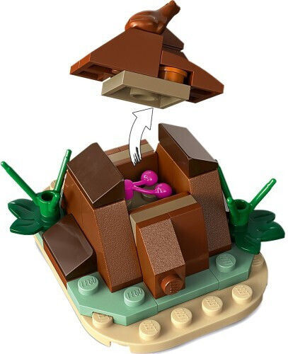 LEGO Jurassic World 30th Anniversary Triceratops Research for Ages 8+ 281 Pieces