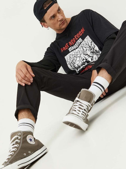 Tommy Hilfiger Ανδρικό Παντελόνι Chino Μαύρο