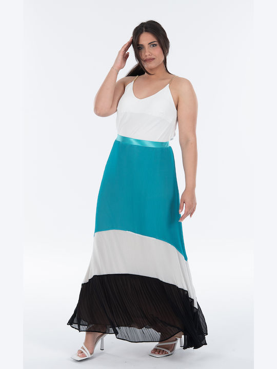 SKIRT MAXI PLECE-5671-PETROL