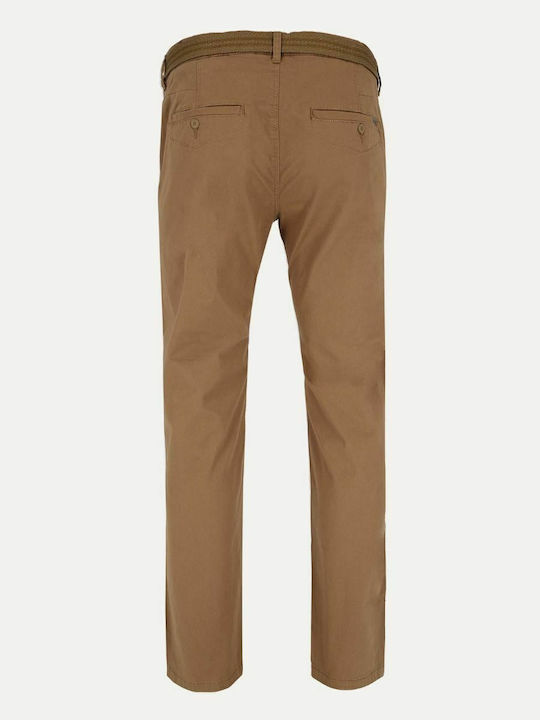 Volcano R-MATTER Men's Chinos Trousers with Belt - Beige