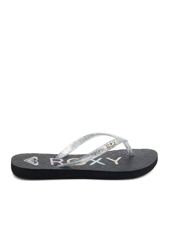 Παιδικές Σαγιονάρες Flip Flops Μαύρες Viva Sparkle