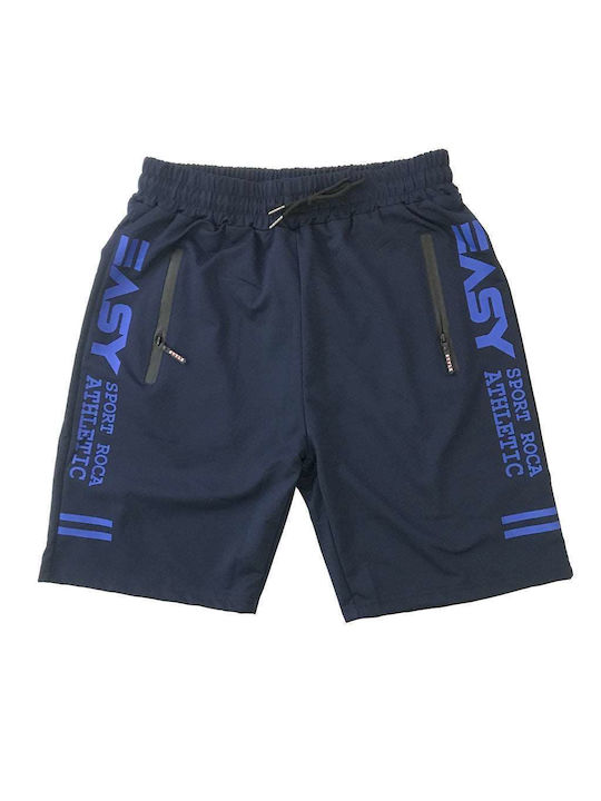 Ustyle Men's Shorts Blue