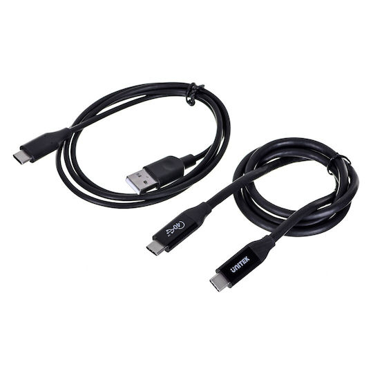 Unitek USB-C Docking Station with HDMI/DisplayPort 4K PD Ethernet and Support for 2 Monitors Black (D1079A)