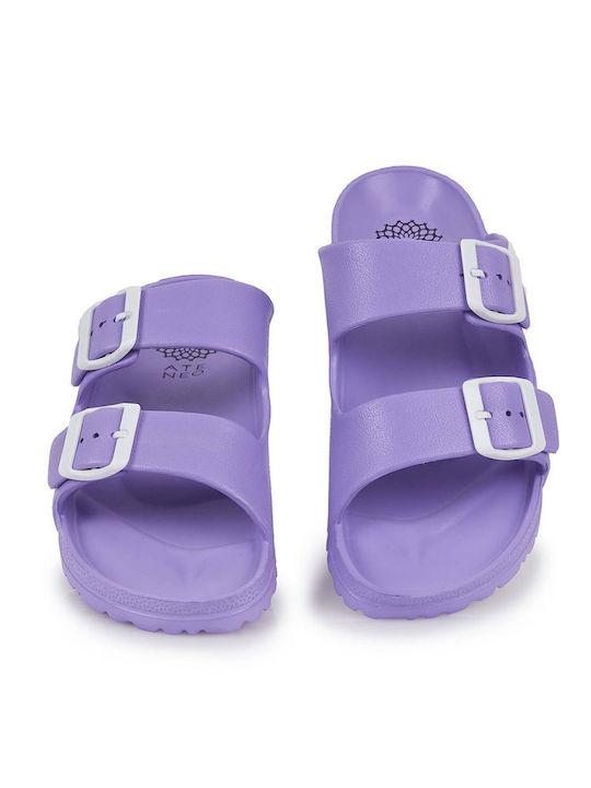 Sea 01 Flip Flops In Sandal Style In Purple Colour