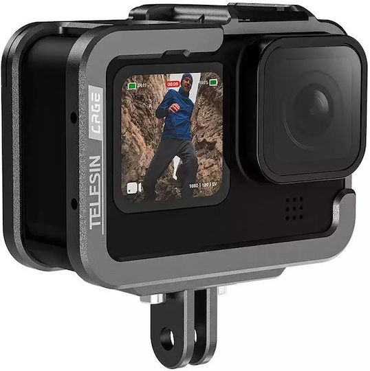 Telesin Alu Cage Θήκη Προστασίας για GoPro Hero 10 / Hero 11 / Hero 9 GP-FMS-G11