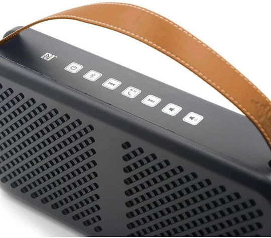 Sound Crush Hyper Wave Ηχείο Bluetooth 15W με Διάρκεια Μπαταρίας έως 15 ώρες Μαύρο