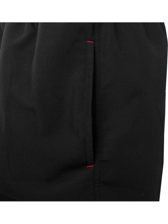 Men's Swimwear Shorts Black/red