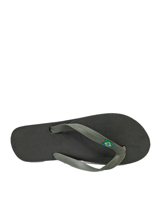 Ανδρικά Flip Flops Χακί