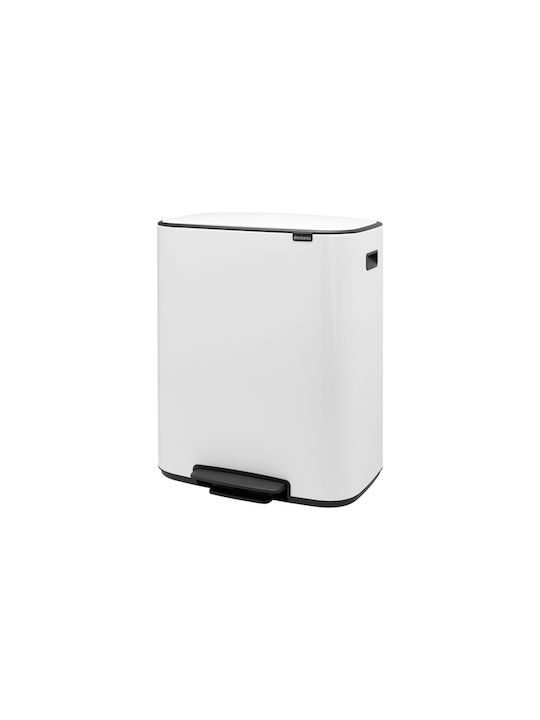 Brabantia Waste Bin Waste Plastic with Pedal White 30lt 1pcs 1003188