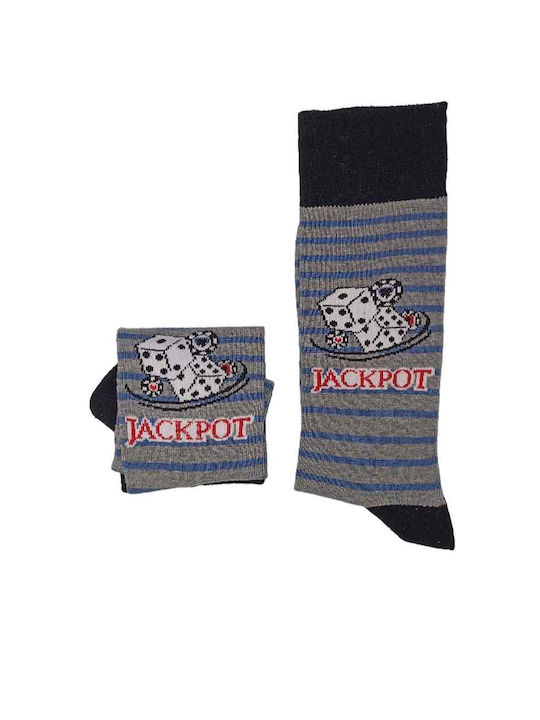 Join Jackpot Herren Gemusterte Socken BLACK 4Pack