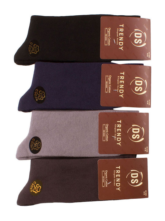 Trendy Elegant Ανδρικές Κάλτσες Πολύχρωμες 4Pack Trendy Elegant Ανδρικές Κάλτσες Πολύχρωμες 4Pack