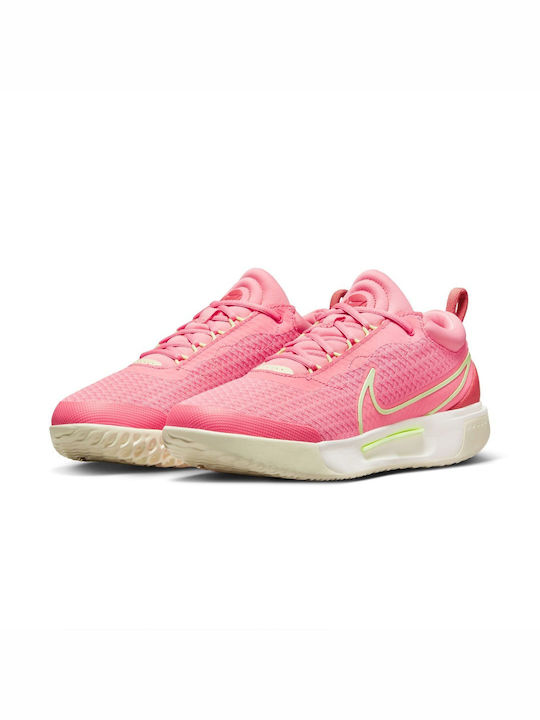 Nike Zoom Pro Women's Tennis Shoes for Hard Courts Coral Chalk / Adobe / Sail / Barely