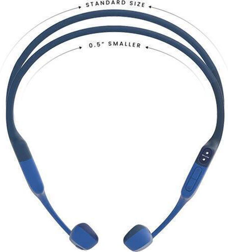 Shokz OpenRun Mini Bone Conduction Bluetooth Handsfree Ακουστικά με Αντοχή στον Ιδρώτα Μπλε