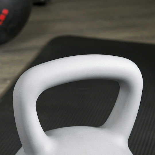 Kettlebell από PVC 4kg Γκρι